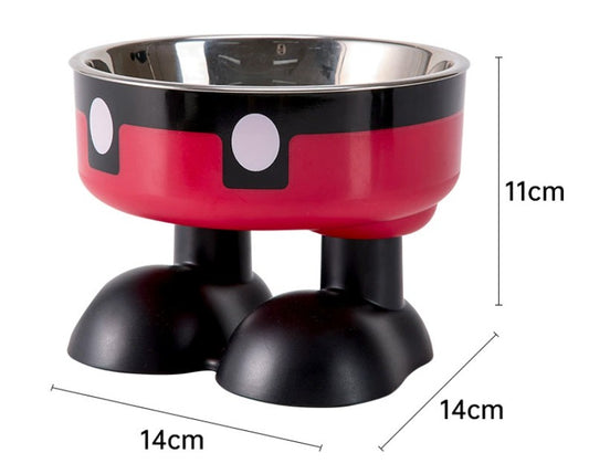 Bowl with Mickey Mouse Design