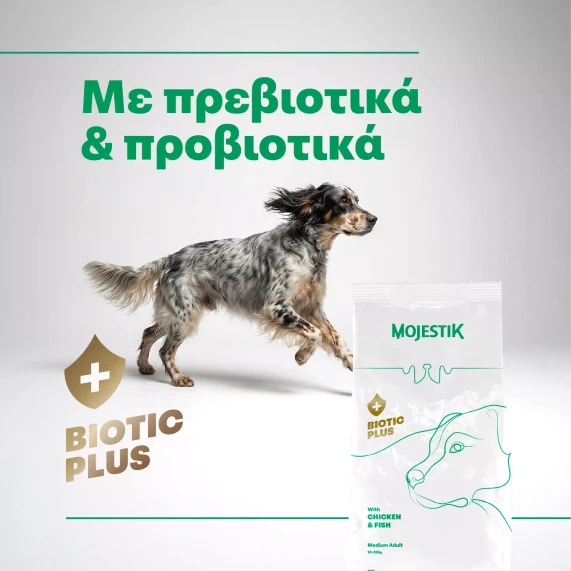 MOJESTIK Biotic+ Medium Adult Dog Food