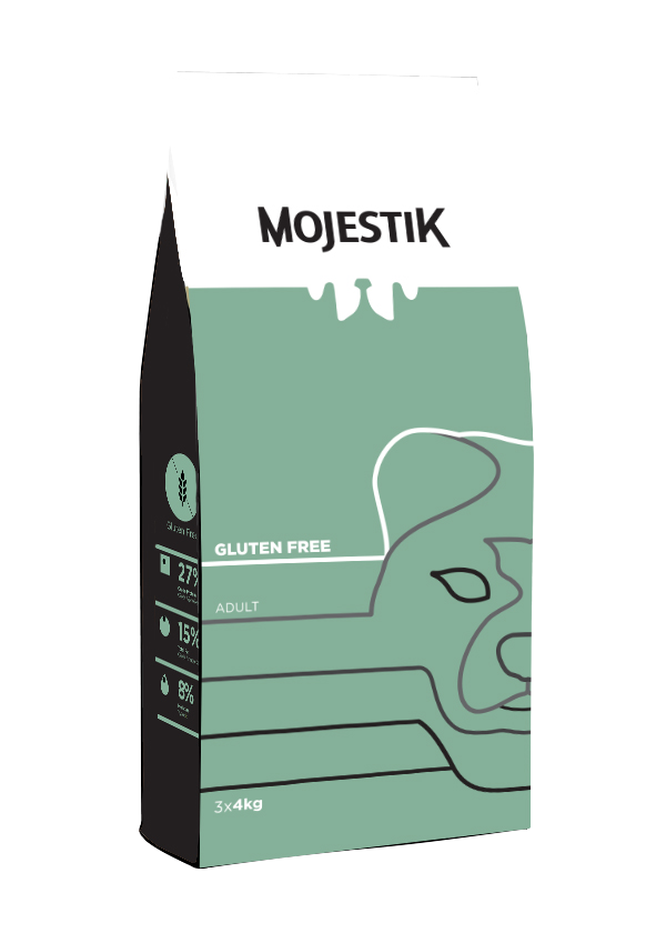 ξηρή τροφή σκύλου mojestik gluten free