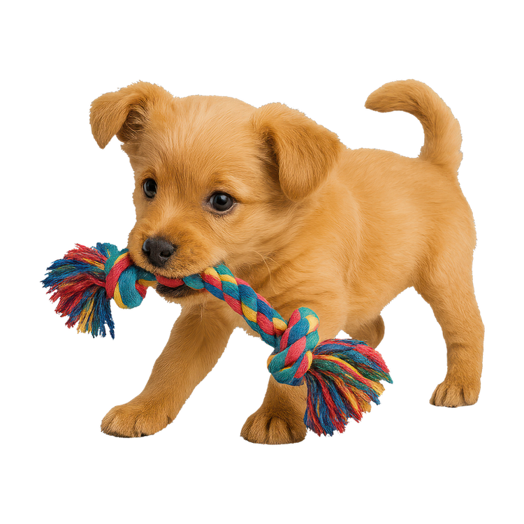 dog playing