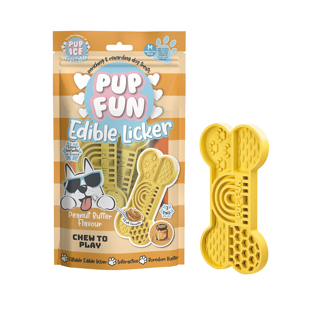 PUP FUN Edible Licker Dog Ice Cream