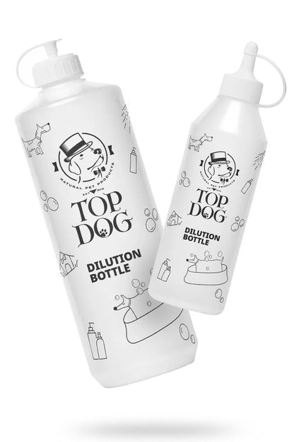 TOP DOG shampoo dilution bottle variants