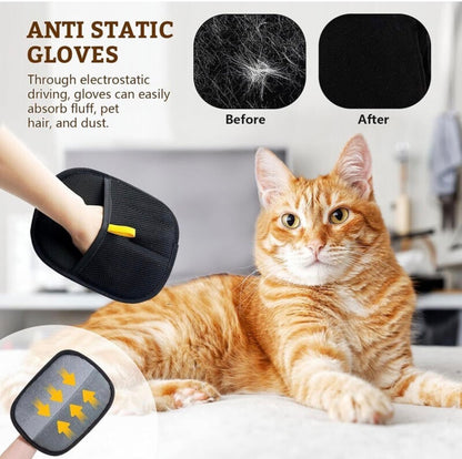 Electrostatic Hair Removal Glove