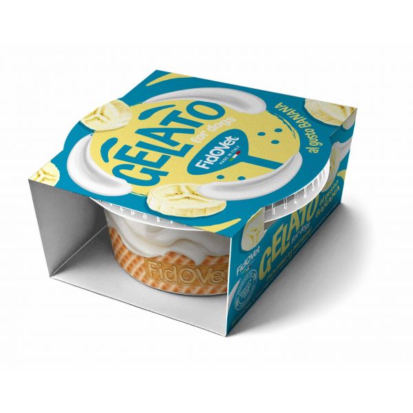 Fidovet Gelato for Dogs Banana Flavor