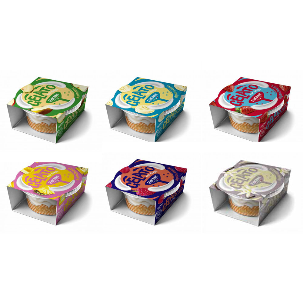 FIDOVET Gelato for dogs every flavour