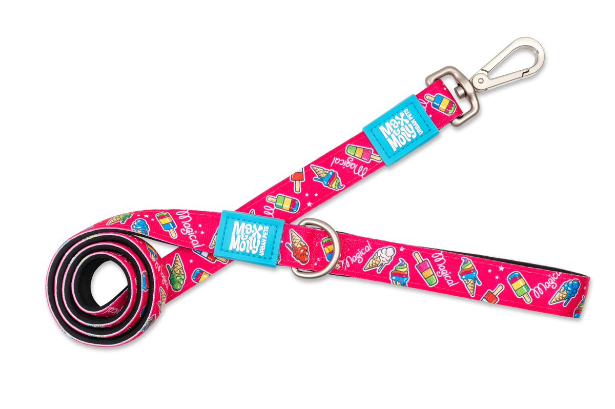 Max & Molly Original Gear Short Dog Leash in Magical Design