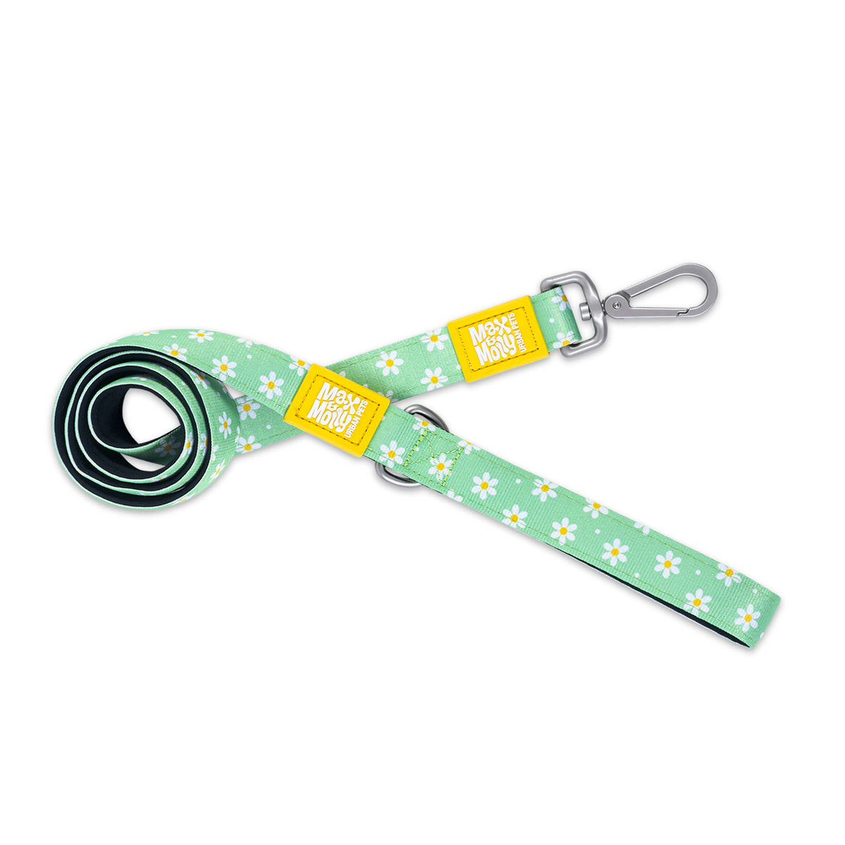 Max & Molly Original Gear Short Dog Leash in Margarite Design
