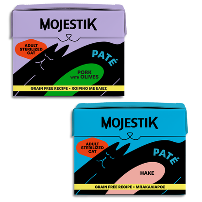 mojestik υγρή τροφή για γάτες 100ml