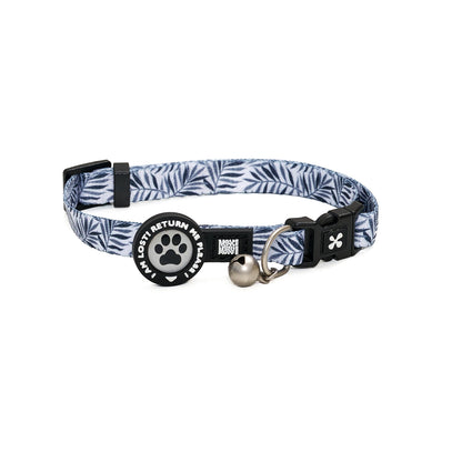 Max & Molly Original Gear Cat Collar in Garden Design
