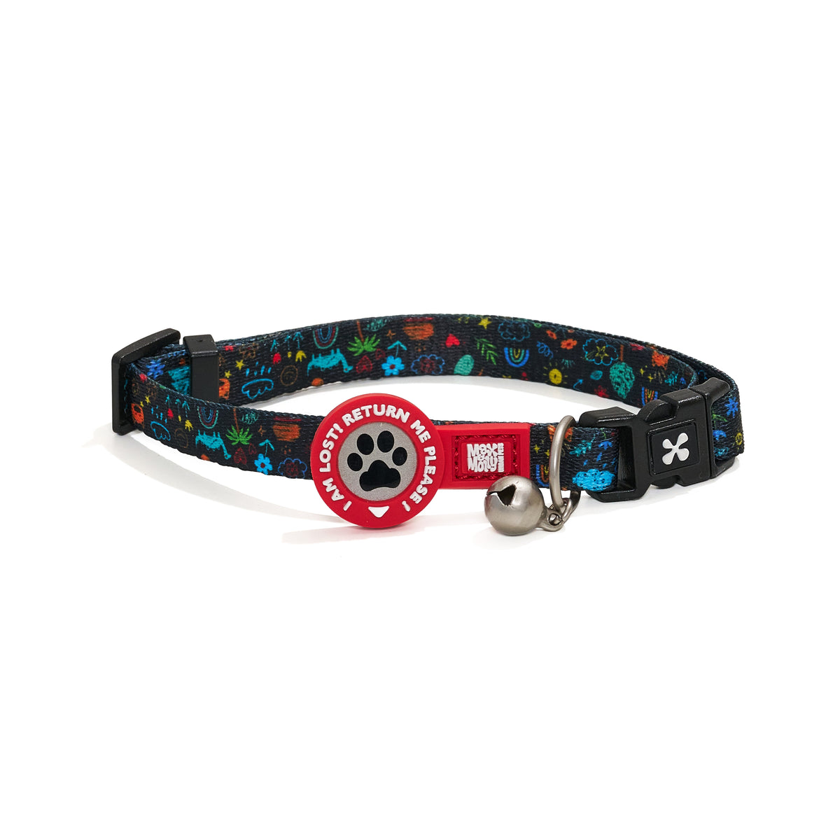 Max & Molly Original Gear Cat Collar in Kindergarten Design