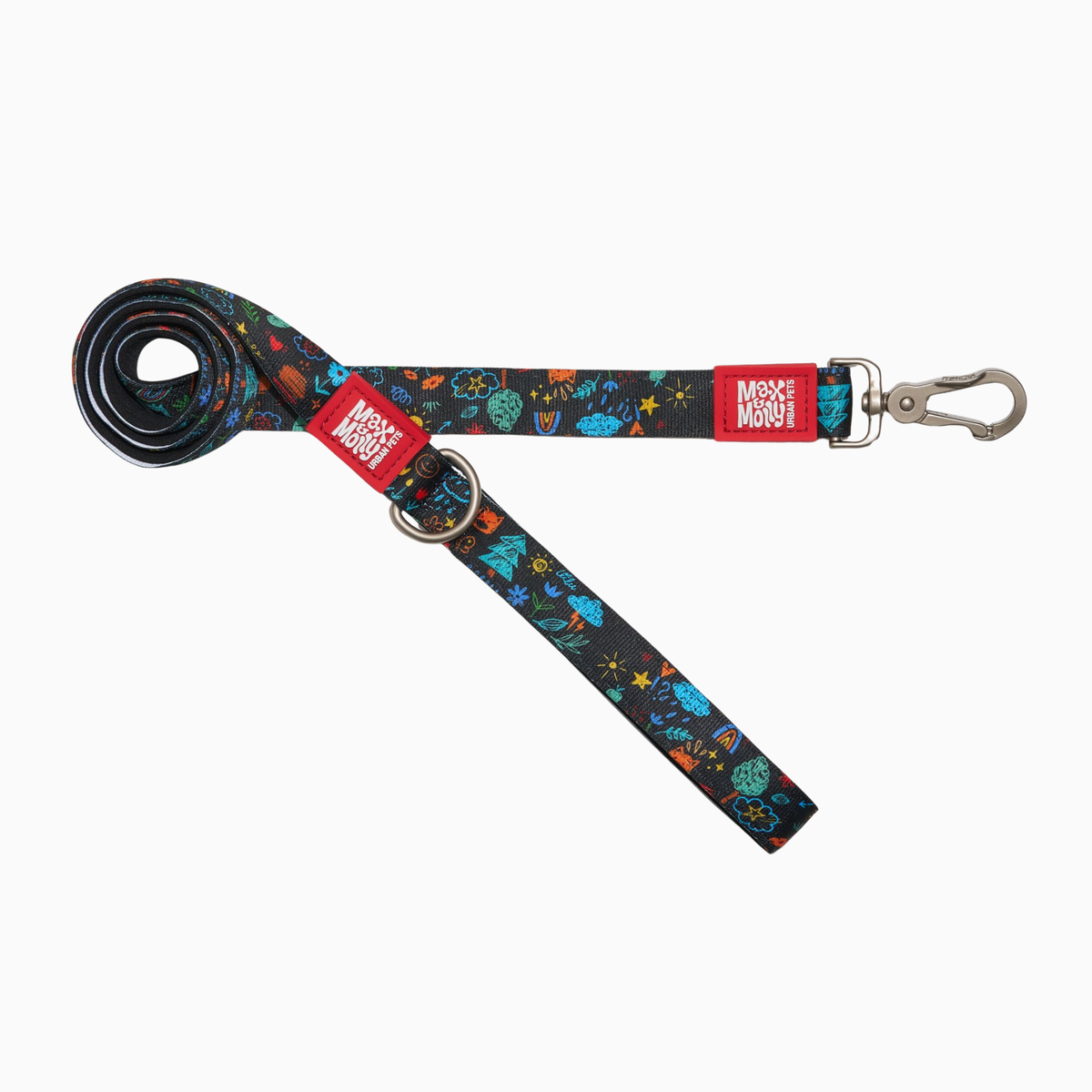 Max & Molly Original Gear Short Dog Leash in Kindergarten Design