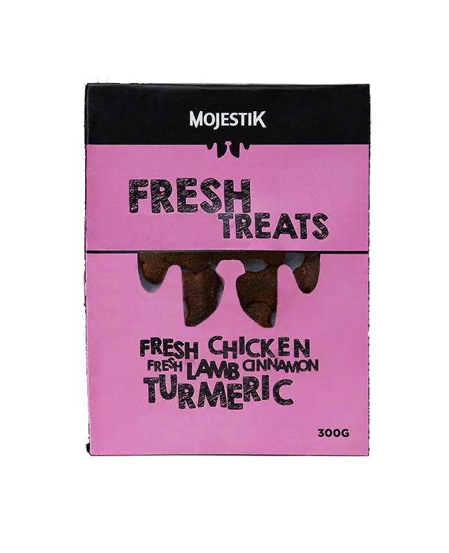 λιχουδιές σκύλου mojestik fresh treats 300g