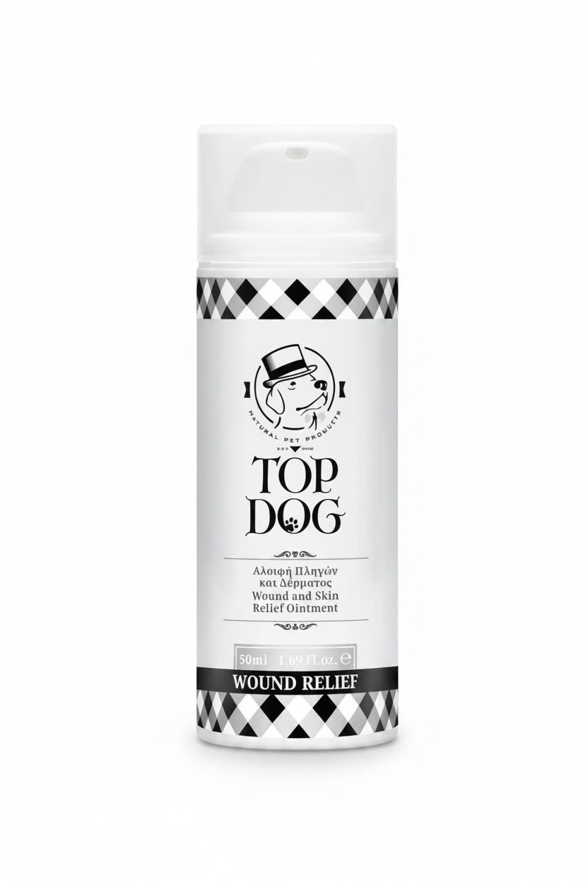 TOP DOG Επουλωτική Αλοιφή Κατοικίδιων Wound Relief 50ml