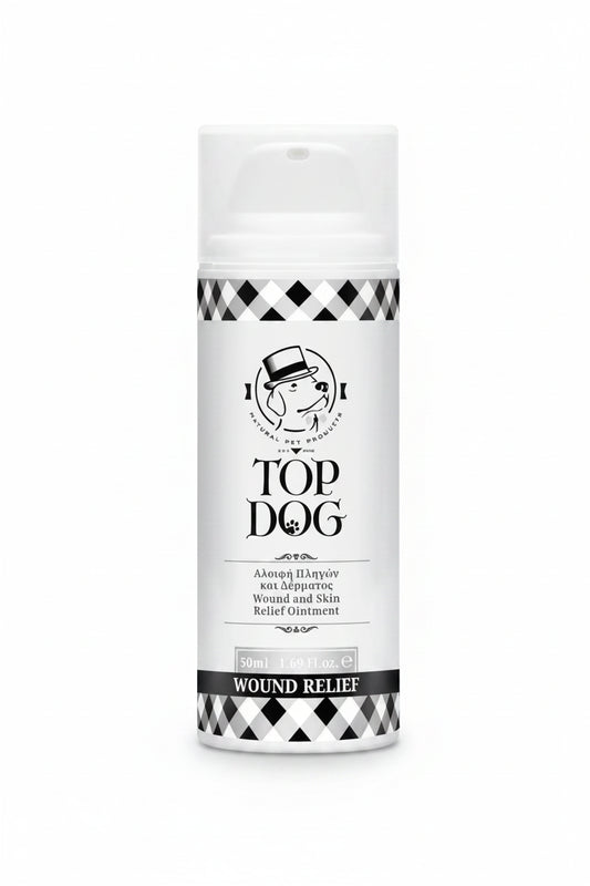 TOP DOG Επουλωτική Αλοιφή Κατοικίδιων Wound Relief 50ml