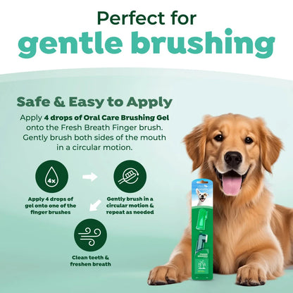 TROPICLEAN Fresh Breath Οδοντόβουρτσα Δακτύλου