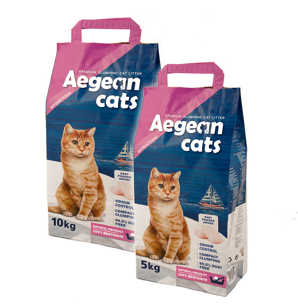 AEGEAN CATS Συγκολλητική Άμμος με Άρωμα