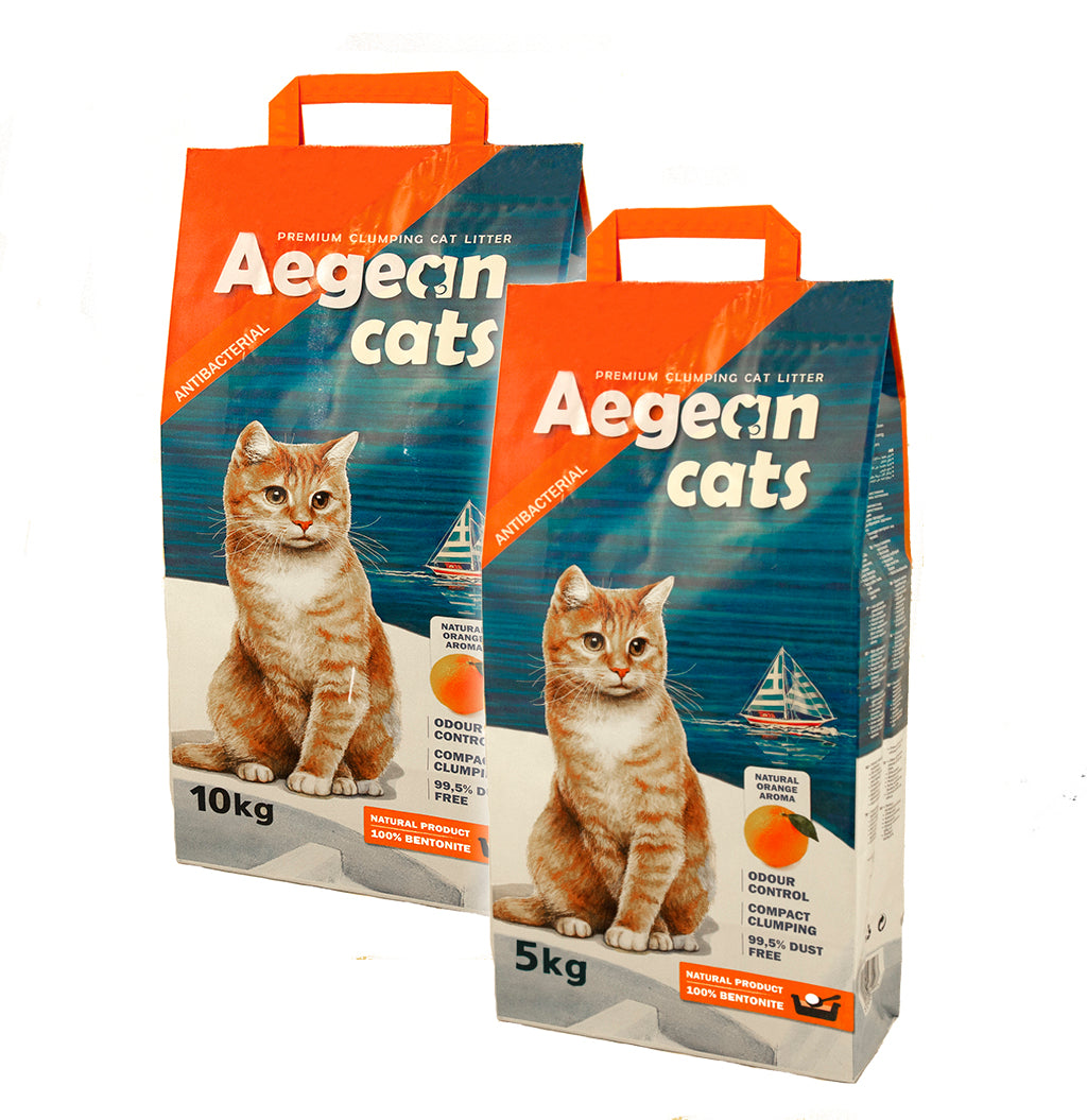 AEGEAN CATS Συγκολλητική Άμμος με Άρωμα