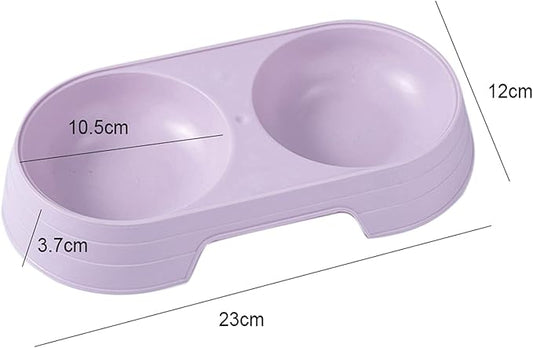 Plastic Double Bowl