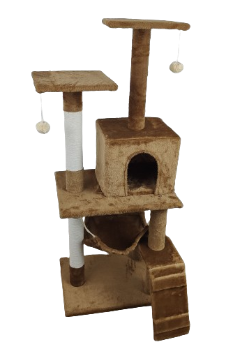 Γατόδεντρο 50x40x120 cm με Αιώρα