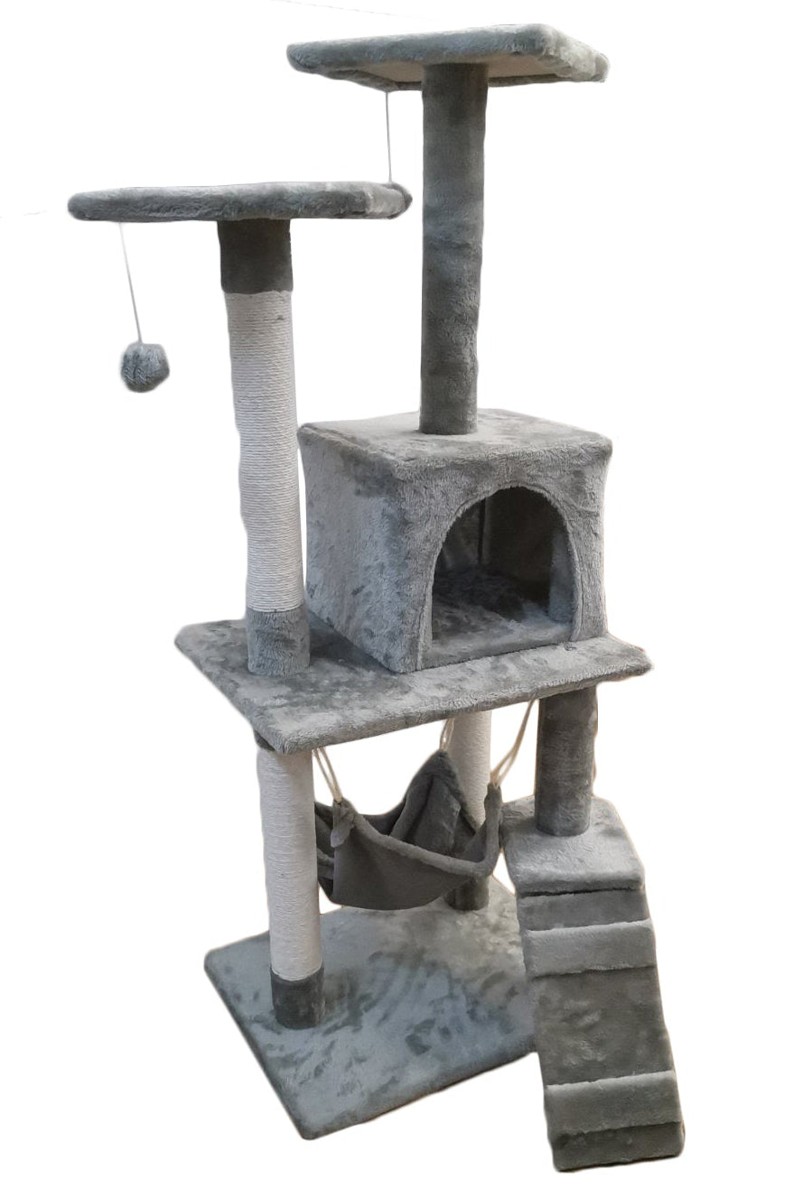 Γατόδεντρο 50x40x120 cm με Αιώρα