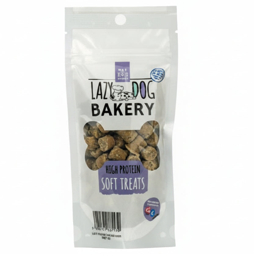 MBF LAZY DOG BAKERY High Protein Μαλακές Λιχουδιές 60g