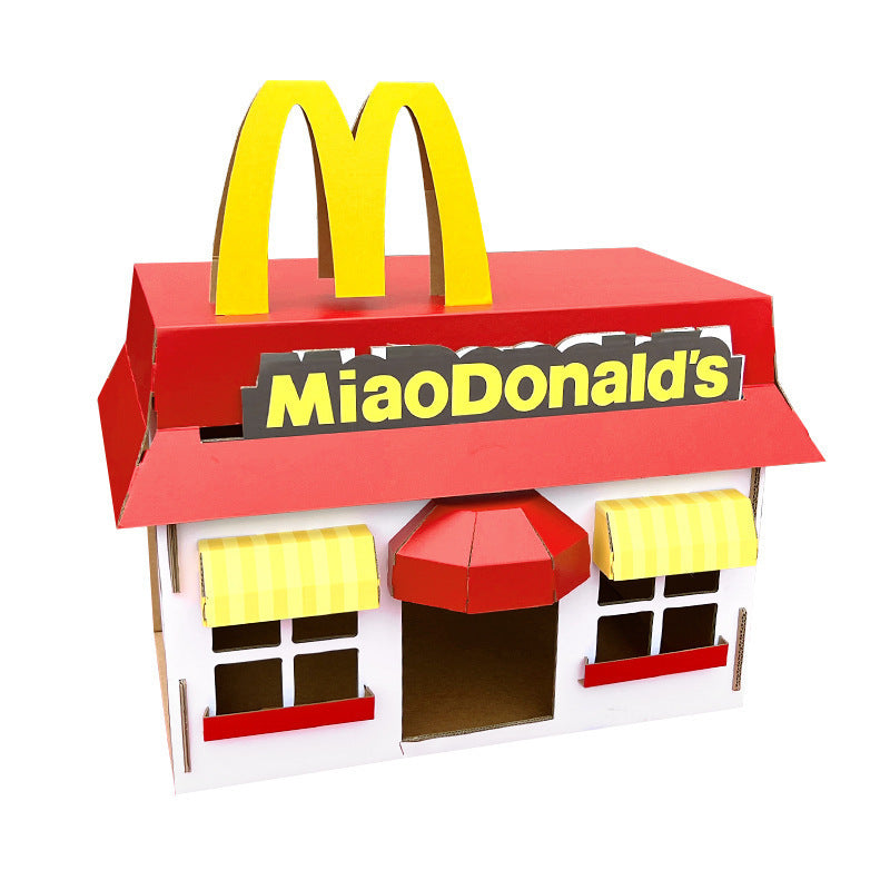 MiaoDonald's Cat Scratcher