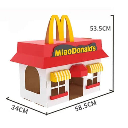 MiaoDonald's Cat Scratcher