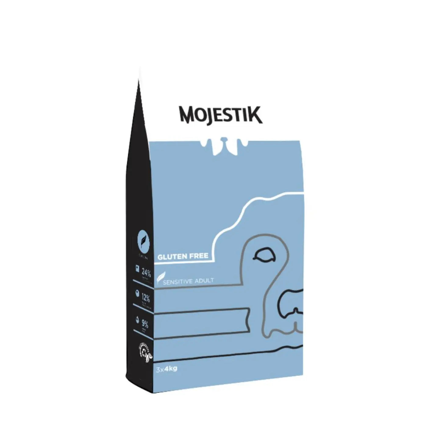 ξηρή τροφή σκύλου mojestik gluten free sensitive