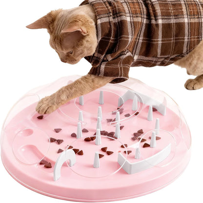 Puzzle Cat Feeder