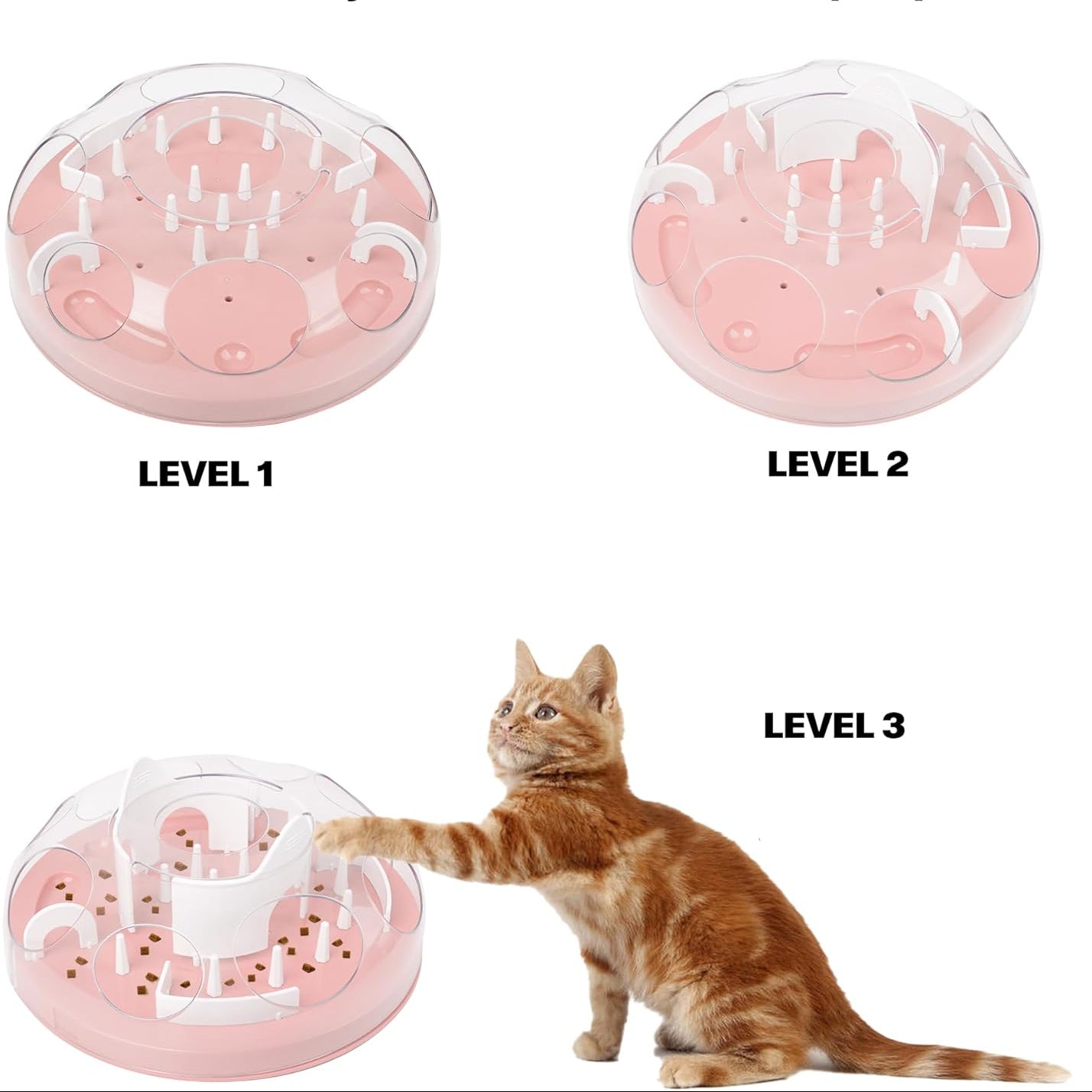Puzzle Cat Feeder